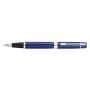 Pióro wieczne Sheaffer 300 Chromowany Niebieski + tłoczek - 3